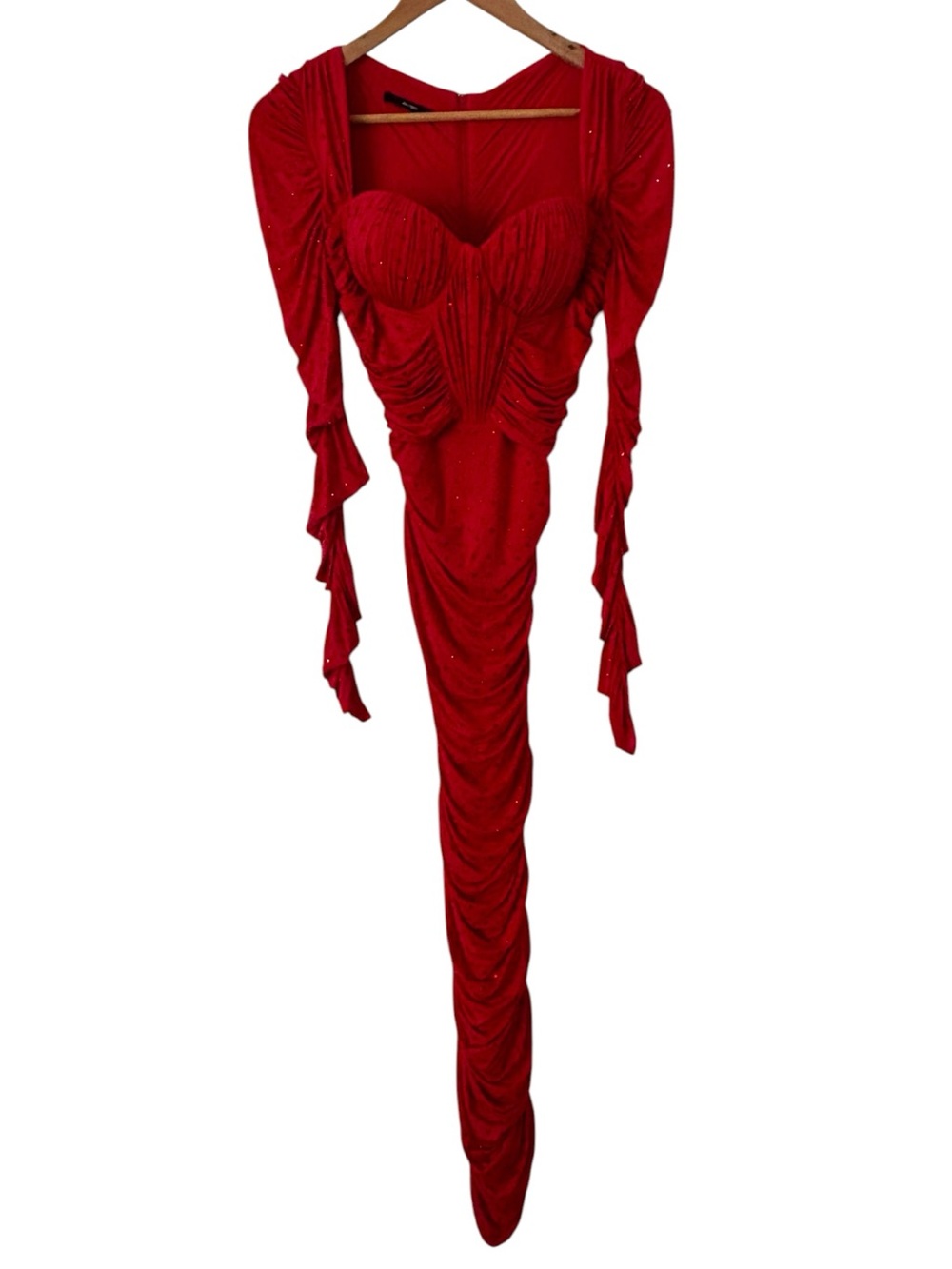 Alex Perry Stanton Ruched Sweetheart Cup Dress - Picture 2 of 4